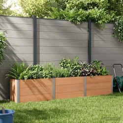 Jardinière surélevée Marron 300 x 50 x 54 cm 643912643912