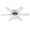 Ventilateur de plafond avec lumière Ø 82 cm Blanc 643914643914