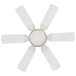Ventilateur de plafond avec lumière Ø 82 cm Blanc 643914643914