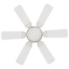 Ventilateur de plafond avec lumière Ø 82 cm Blanc 643914643914