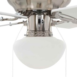 Ventilateur de plafond avec lumière Ø 82 cm Blanc 643914643914