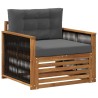 Sofa de milieu extérieur Naturel 643918643918