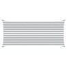 Voile d'ombre Gris clair et blanc 4,5 x 2 m 643919643919