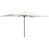 Parasol de jardin 200 x 300 cm Polyester Rectangulaire Crème 643922643922
