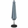 Parasol de jardin avec lumières LED et base 230 x 230 cm 643930643930