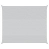 Voile d'ombre Gris clair et blanc 6 x 5 m 643936643936