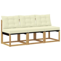 3 Pièce Sofa de milieu extérieur 643939643939