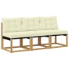 3 Pièce Sofa de milieu extérieur 643939643939