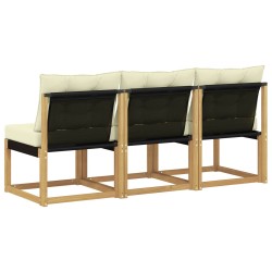 3 Pièce Sofa de milieu extérieur 643939643939