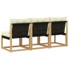 3 Pièce Sofa de milieu extérieur 643939643939