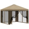 Abri de jardin avec parois 3 x 3 m Beige Polyester et Acier 643940643940