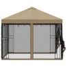 Abri de jardin avec parois 3 x 3 m Beige Polyester et Acier 643945643945