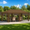 Housse de Gazebo 6 x 3 m Taupe Polyester 190 gsm 643966643966
