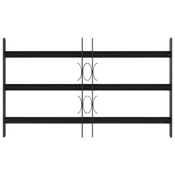 Grille de sécurité pour fenêtres avec 3 barres transversales 643967643967