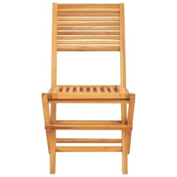 Chaises de jardin pliantes lot de 2 47x62x90cm bois massif teck 643969643969