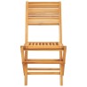 Chaises de jardin pliantes lot de 2 47x62x90cm bois massif teck 643969643969
