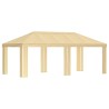 Housse de Gazebo 6 x 3 m Crème Polyester 190 gsm 643975643975