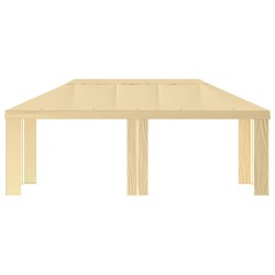 Housse de Gazebo 6 x 3 m Crème Polyester 190 gsm 643975643975
