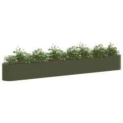 Jardin surélevé Vert olive 360 x 40 x 40 cm 643976643976