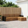 Ensemble de canapés d'extérieur 5 pcs Bois d'Acacia Massif 643978643978