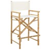Chaise de directeur pliante 2 pcs Naturel Bambou 643982643982