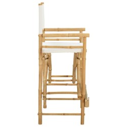 Chaise de directeur pliante 2 pcs Naturel Bambou 643982643982
