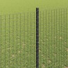 Clôture en fil soudé avec poteaux 25 x 1,5 m Acier galvanisé 643986643986