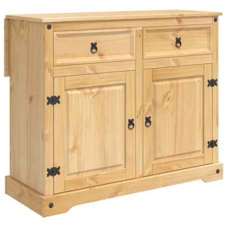 Chariot de cuisine 2 pcs Cire de Miel 112 x 70 x 91,5 cm 643991643991