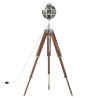 Lampadaire à trépied bois de manguier massif 165 cm        643995643995