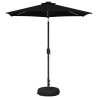 Parasol de jardin avec lumières LED et base 230 x 230 cm 644004644004