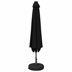 Parasol de jardin avec lumières LED et base 230 x 230 cm 644004644004