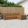 Ensemble de canapés d'extérieur 4 pcs Naturel 644025644025