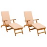 Chaise longue inclinable et pliable 2 pcs 55 x 146 x 91 cm 644042644042