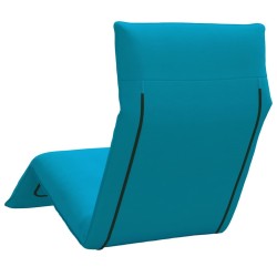 Transat pliant bleu clair 175 x 54 x 8,5 cm tissu Oxford 644059644059