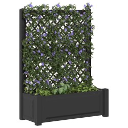 Grand bac avec treille Anthracite 99,5 x 43 x 133,5 cm PP 644076644076