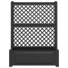 Grand bac avec treille Anthracite 99,5 x 43 x 133,5 cm PP 644076644076