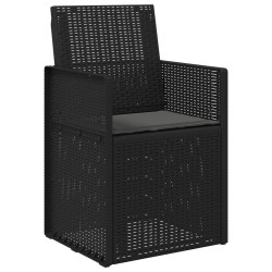 Chaises de jardin salle à manger 2 pcs Anthracite PP 644080644080