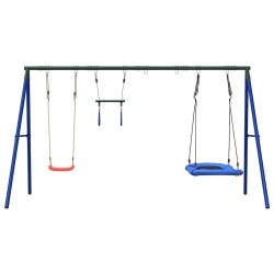Jeu d'extérieur avec balançoire, trapèze et balançoire nid 644096644096
