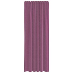 Rideaux en voile à œillets (2 pcs) violets 644114644114
