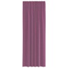Rideaux en voile à œillets (2 pcs) violets 644114644114