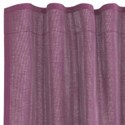 Rideaux en voile à œillets (2 pcs) violets 644114644114