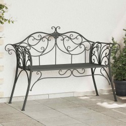 Banc de jardin 2-Nombre de places 130 x 47 x 90 cm Acier 644117644117
