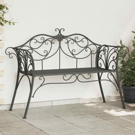 Banc de jardin 2-Nombre de places 130 x 47 x 90 cm Acier 644117644117