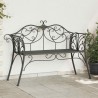 Banc de jardin 2-Nombre de places 130 x 47 x 90 cm Acier 644117644117