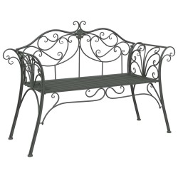 Banc de jardin 2-Nombre de places 130 x 47 x 90 cm Acier 644117644117