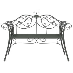 Banc de jardin 2-Nombre de places 130 x 47 x 90 cm Acier 644117644117