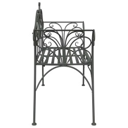 Banc de jardin 2-Nombre de places 130 x 47 x 90 cm Acier 644117644117