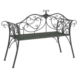 Banc de jardin 2-Nombre de places 130 x 47 x 90 cm Acier 644117644117
