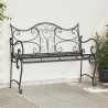 Banc de jardin 2-Nombre de places 114 x 56,5 x 90 cm Acier 644118644118