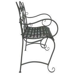 Banc de jardin 2-Nombre de places 114 x 56,5 x 90 cm Acier 644118644118